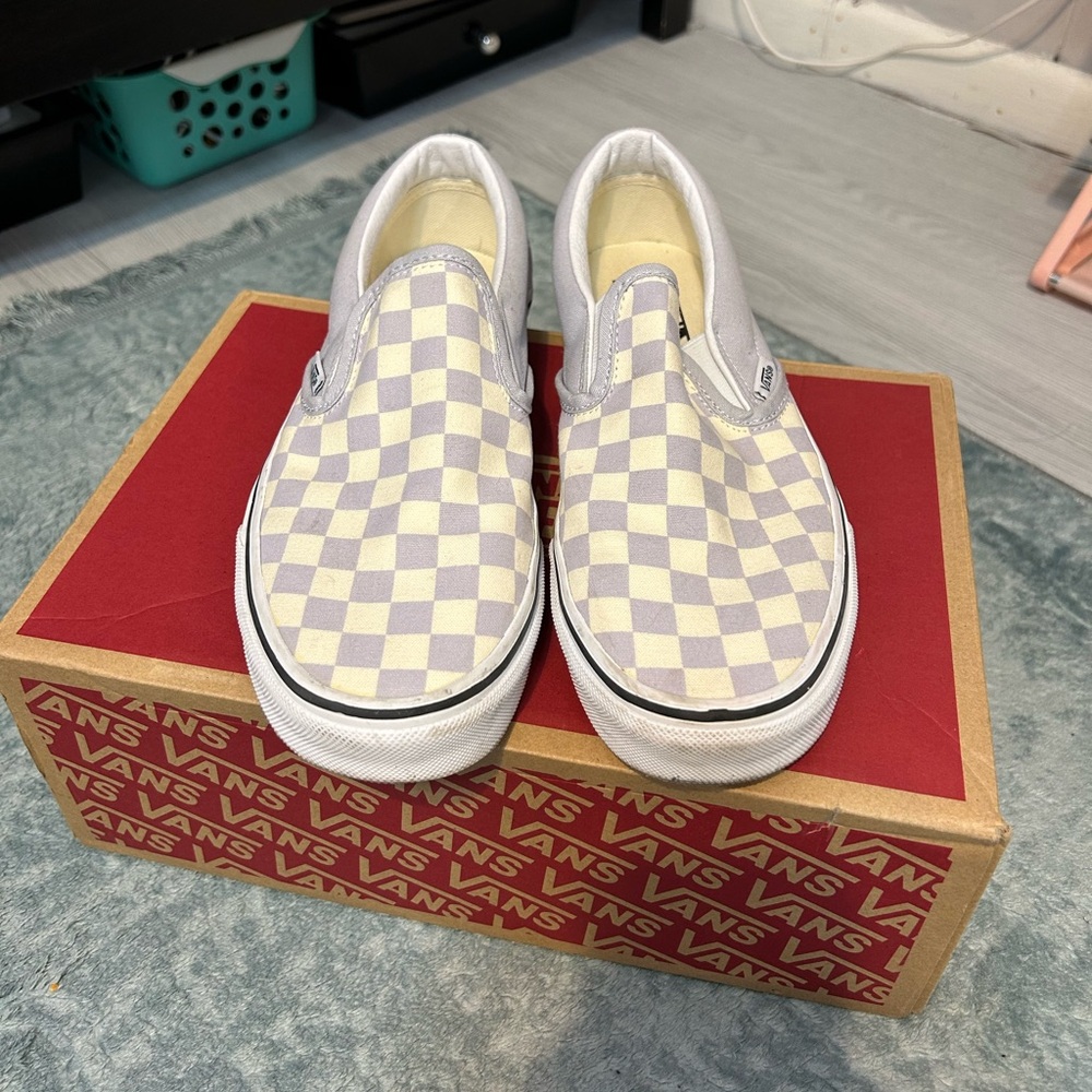 Checkered vans